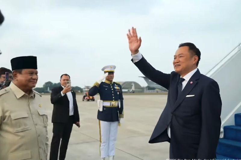 Presiden Prabowo antar langsung kepulangan PM Thailand dari Halim