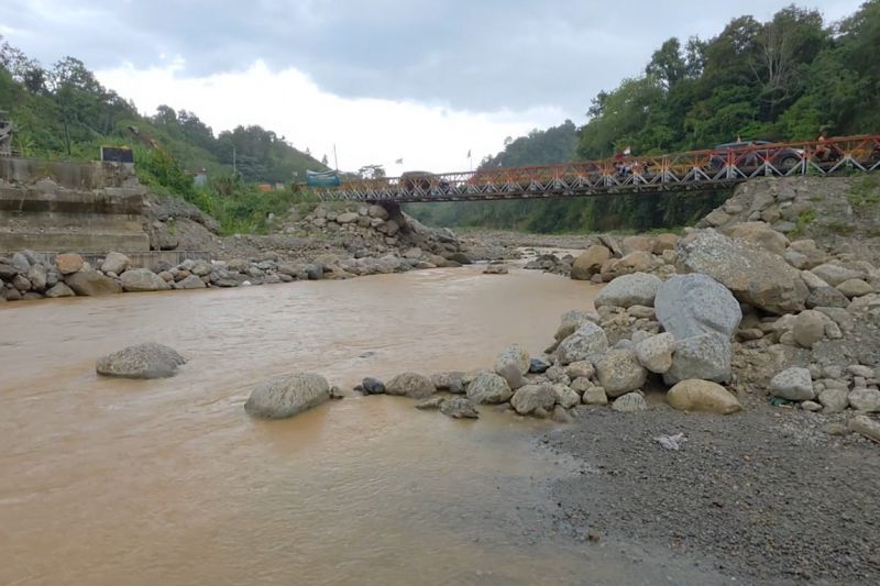 Masuki musim hujan, pengerjaan jembatan Aceh Tengah dipercepat