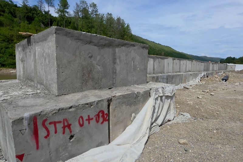 BPJN Aceh bangun buis beton di Gayo Lues untuk antisipasi banjir