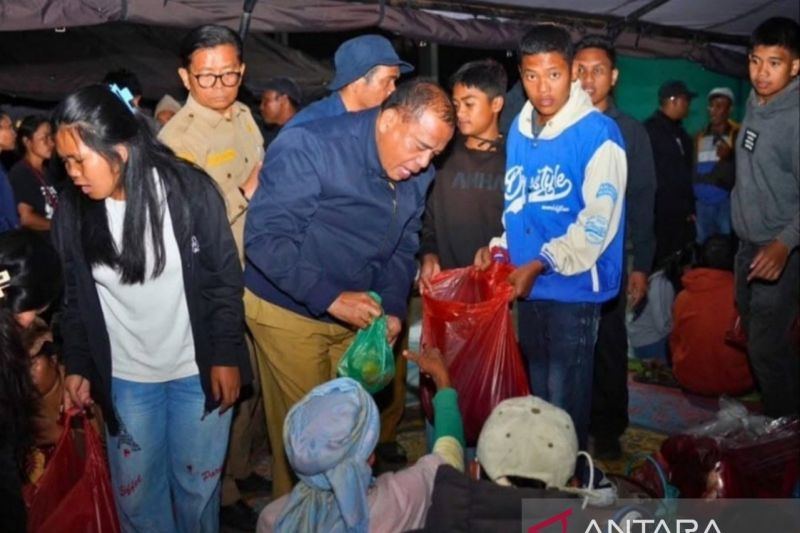 Pemkab Karo pastikan kebutuhan dasar pengungsi Sinabung tercukupi