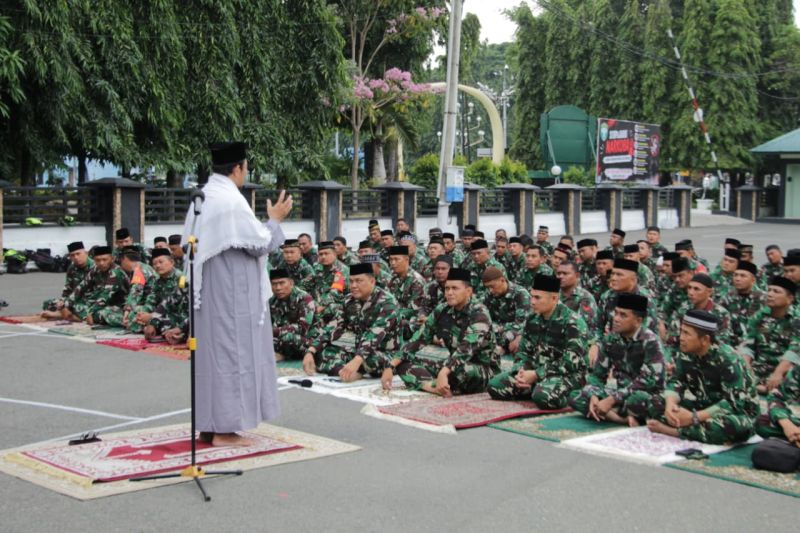 Kodim 0101/Kota Banda Aceh gelar shalat minta hujan