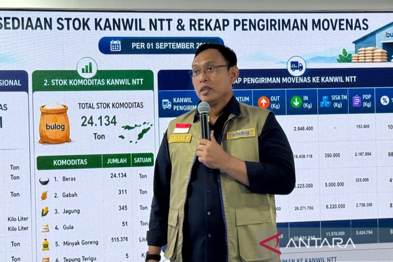 Dirut Bulog sebut stok beras di NTT kuat capai 24.134 ton