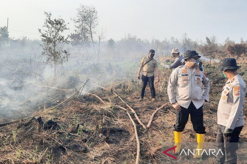Polres Banjarbaru kantongi data seluruh pemilik lahan terbakar