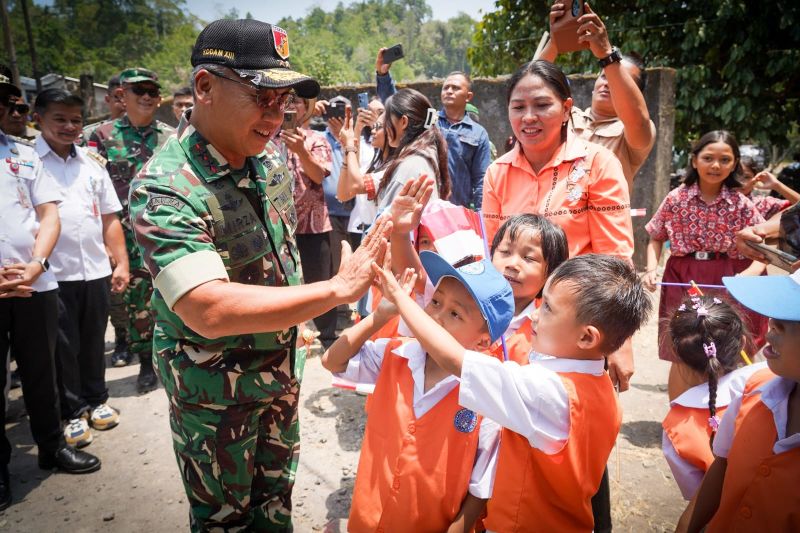 Pangdam sebut jembatan perintis Garuda jadi harapan baru warga Kokoleh