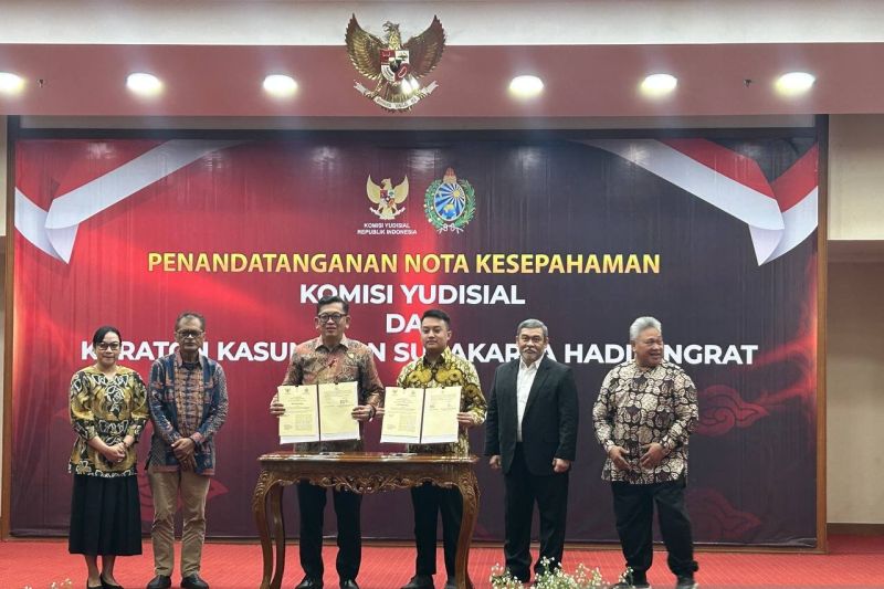 KY-Keraton Surakarta teken MoU wujudkan peradilan bersih