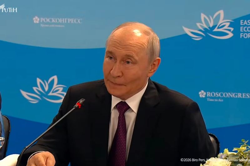 Putin: RI mitra kunci di Asia-Pasifik dan sahabat terpercaya di ASEAN
