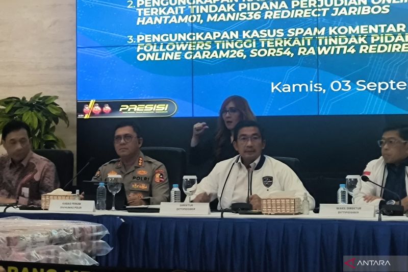 Bareskrim ungkap jaringan judi daring lewat spam komentar media sosial