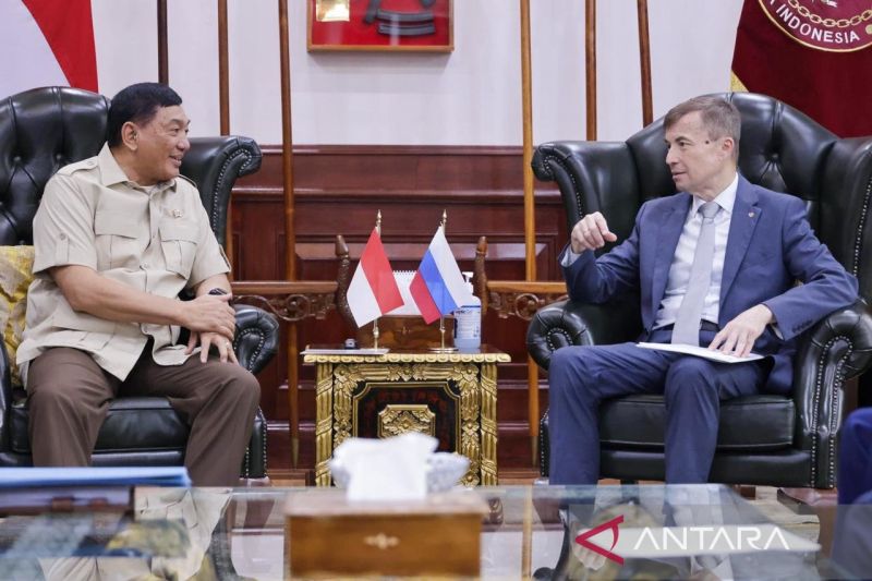 Menhan RI terima kunjungan Dubes Rusia perkuat kerja sama pertahanan
