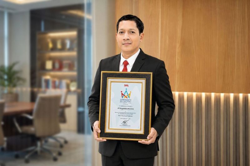 Komitmen perkuat tata kelola perusahaan, Pegadaian raih penghargaan Corporate Secretary Champion 2026