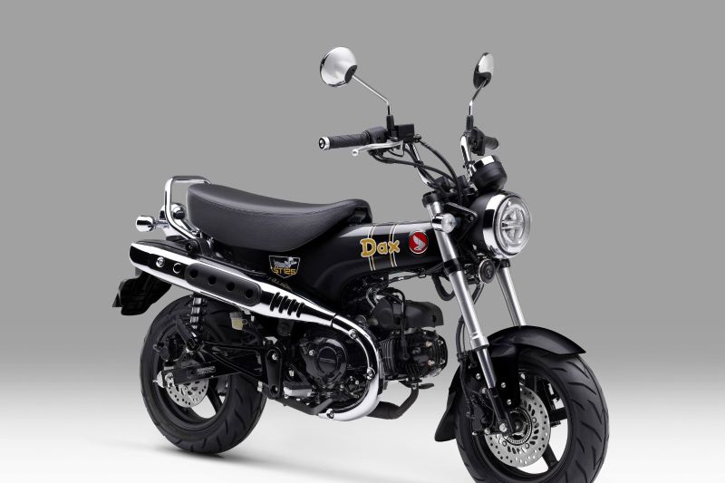 Honda ST125 Dax tampil makin ikonik dengan warna baru