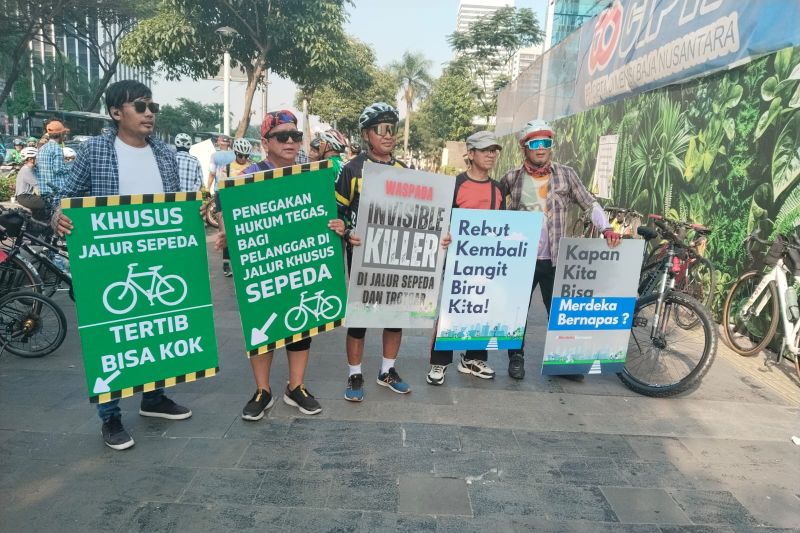 KPPB minta Pemprov DKI tingkatkan lajur sepeda di Jakarta