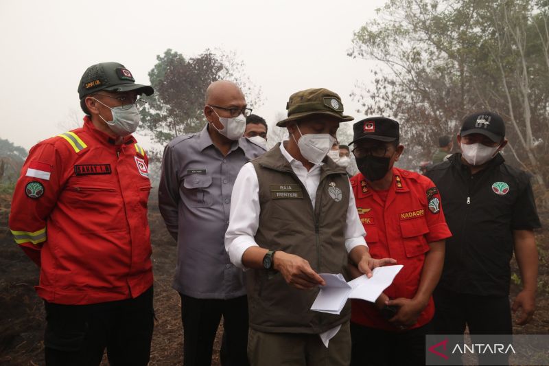 Menhut minta pendinginan Karhutla Kalbar dimasifkan