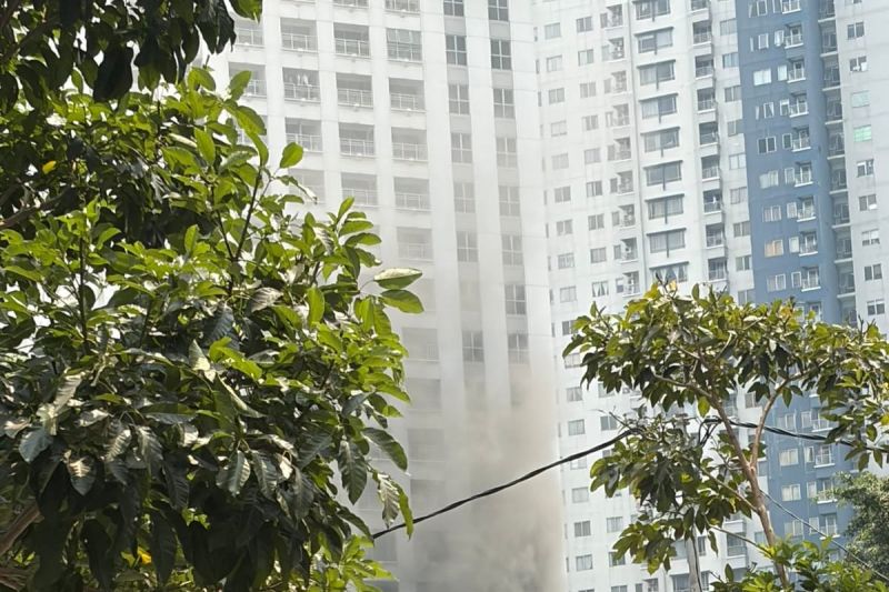 Kebakaran Apartemen Pavilion Jakpus, 14 orang berhasil dievakuasi