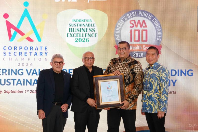 Bank Jakarta raih penghargaan "Corporate Secretary Champion 2026"