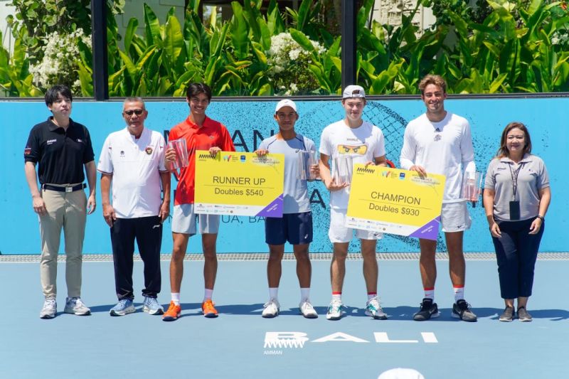 Rafalentino/Ethan runner up ITF M15 Bali