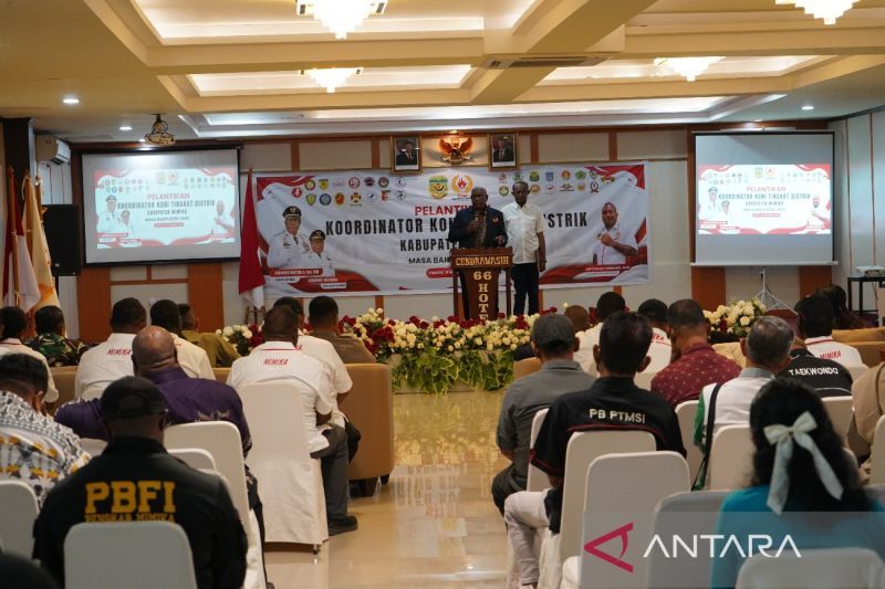 Bupati Mimika minta Distrik hidupkan olahraga lewat kompetisi