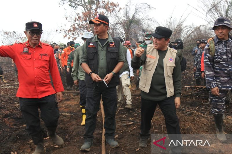 BNPB terapkan suntik gambut untuk atasi karhutla di Kalbar