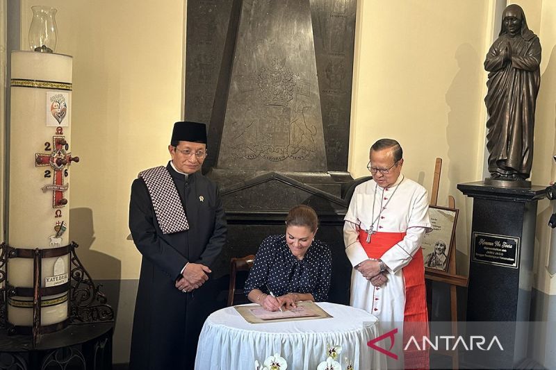 Menag: Putri Swedia kagum saksikan simbol toleransi Indonesia
