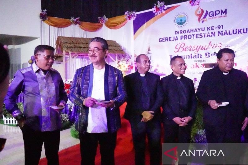 Gubernur Maluku: Gereja bentuk karakter dan identitas Maluku