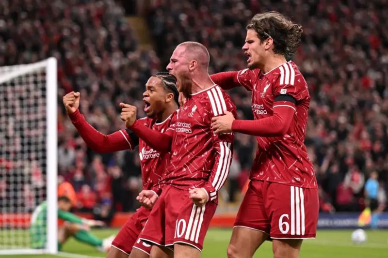 Gol Mac Allister bantu Liverpool bangkit kalahkan Atletico Madrid 2-1