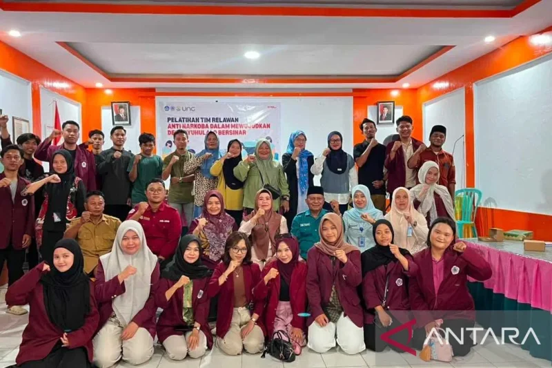 Mahasiswa KKN UNG inisiasi pelatihan relawan anti narkoba di desa