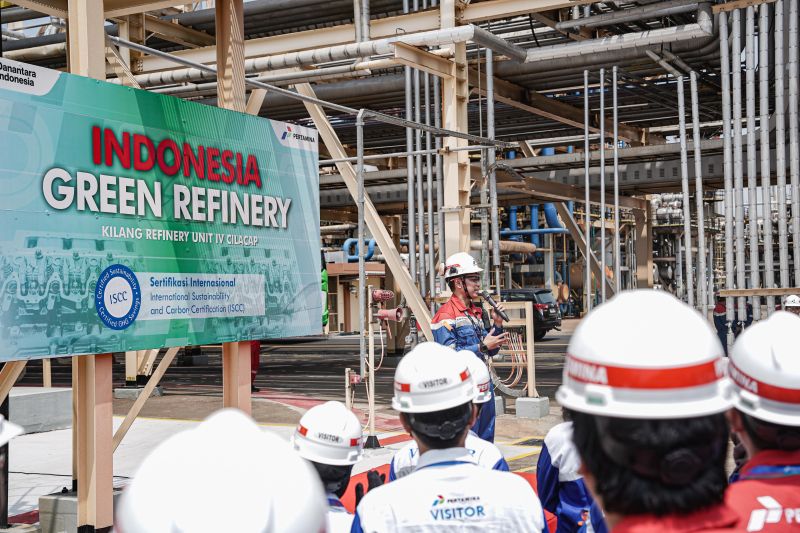 Pertamina bidik Kilang Cilacap hasilkan bahan bakar hijau skala besar