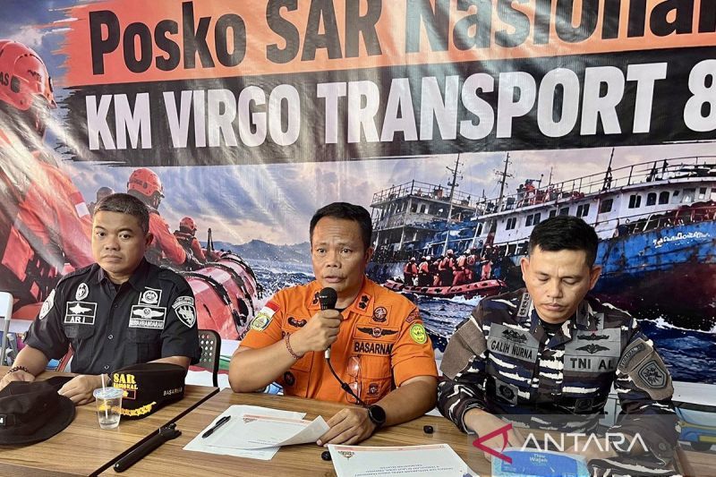 Kapal Virgo Transport 8 dilaporkan tenggelam di perairan Laut Jawa
