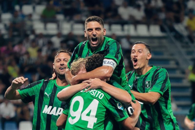 Sassuolo menang dramatis 3-2 atas Juventus