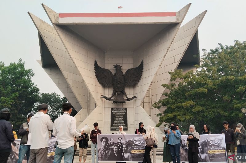 Pewarta Sumsel gelar doa bersama untuk jurnalis hilang
