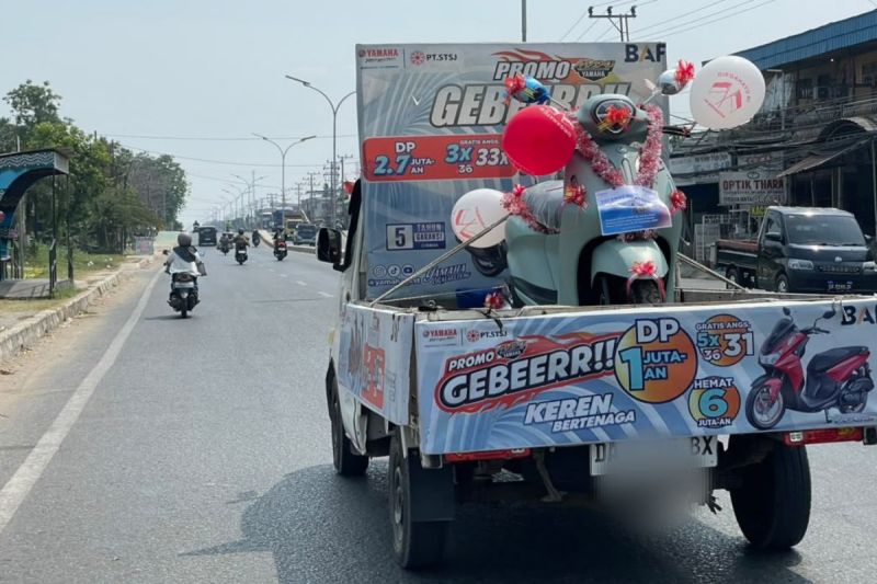 Yamaha Kalselteng antar langsung Filano untuk Abdul Murad