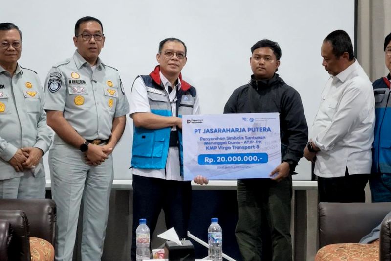 Korban KM Virgo Transport 8 Terima Total Santunan Rp70 Juta per Jiwa