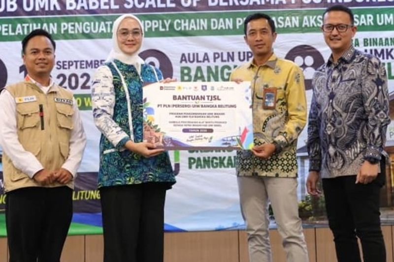 PLN UP3 Bangka bantu sertifikat halal dorong UMKM Naik Kelas