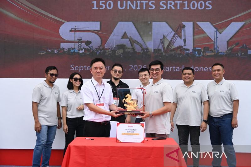 SANY dorong elektrifikasi alat berat tekan biaya operasional tambang
