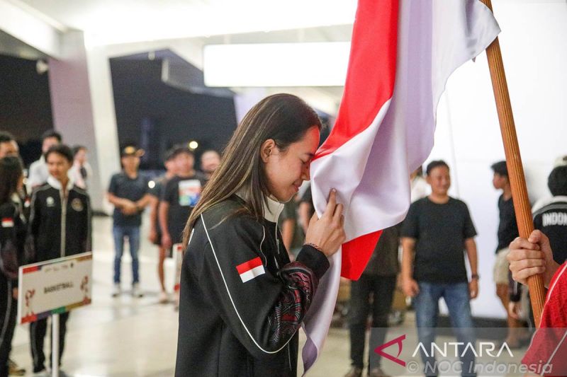 Dewa Ayu, Daniel Hutapea bawa Merah Putih pada pembukaan Asian Games