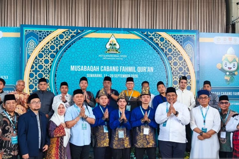 Sumsel raih medali emas Fahmil Quran di MTQ Nasional Semarang