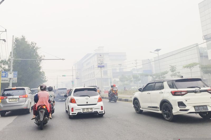 Kualitas udara di Kota Pontianak kembali berbahaya AQI tembus 1.087