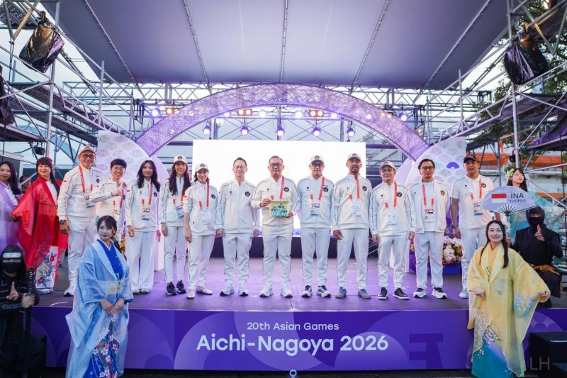 Kontingen Indonesia terima sambutan hangat dari tuan rumah Asian Games, Jepang