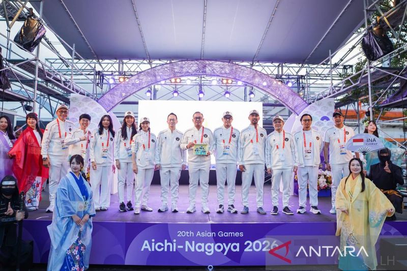Kontingen Indonesia terima sambutan hangat dari tuan rumah Asian Games