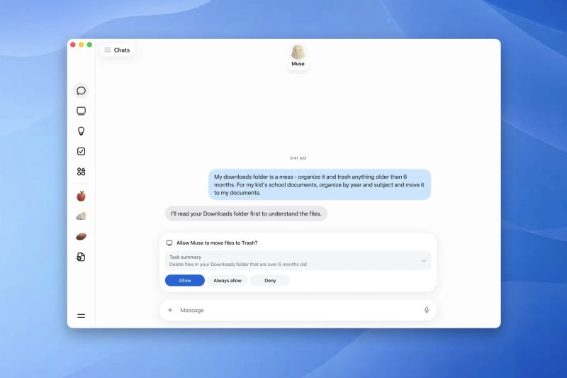 Meta rilis Muse untuk Mac, AI bisa bekerja langsung di komputer