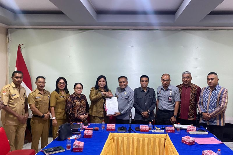 Kanwil Kemenkum NTT meningkatkan kualitas produk hukum Kabupaten Sikka