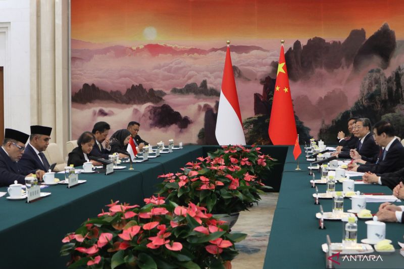 Ketua MPR RI tegaskan "Prinsip Satu China" saat kunjungan ke Beijing