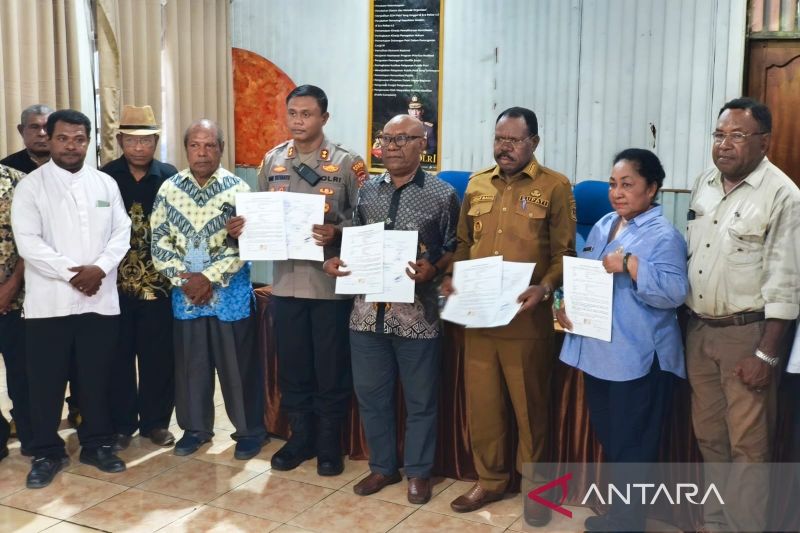 Dimediasi Polres, Pemkab Nabire dan GKI sepakati status tanah GOR
