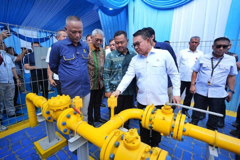 Pemerintah gandeng PGN optimalkan jaringan gas bumi Gresik-Sidoarjo