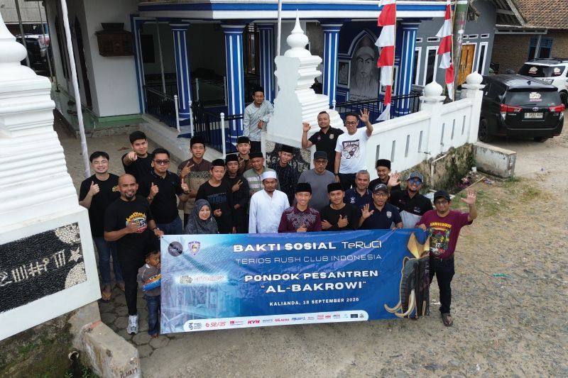 Perayaan hari jadi ke-19 TeRuCI diwarnai aksi berbagi di Lampung