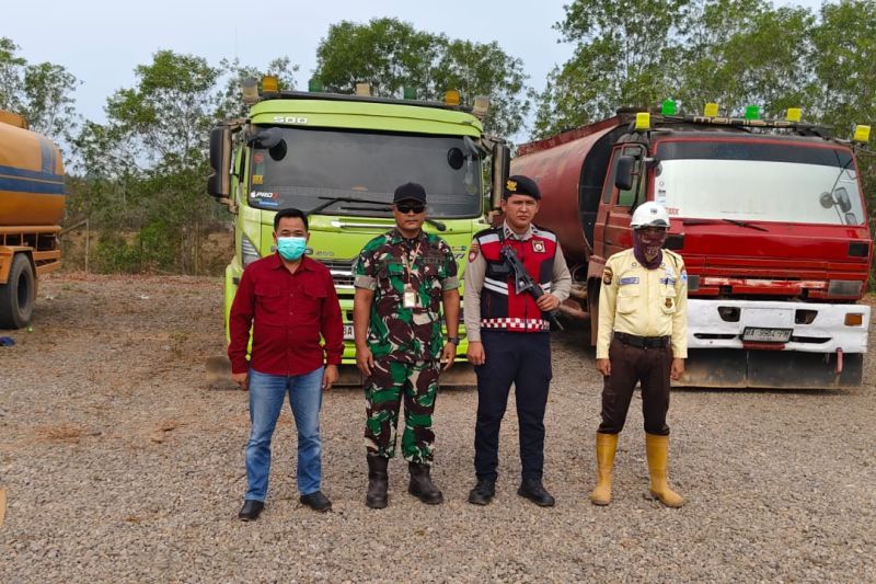 Pertamina EP Ramba sinergi dengan Polres Muba dan Polres Banyuasin tindak penambang illegal