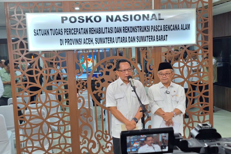 Mendagri: Pemerintah rehabilitasi 4.922 sekolah terdampak bencana