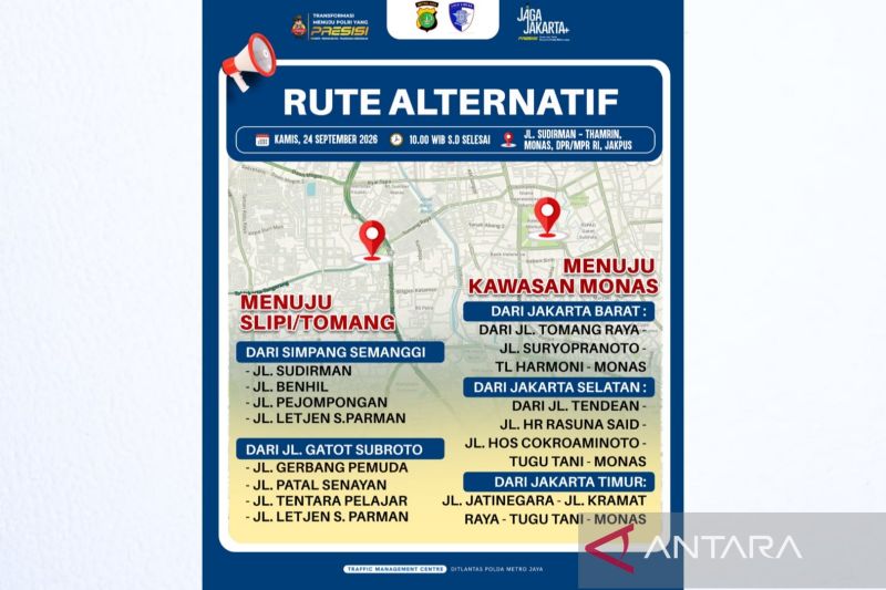 Ada aksi, ini rekayasa lalin antisipasi kepadatan kendaraan esok hari