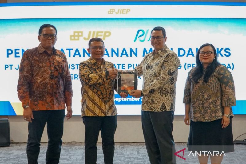 PT JIEP dan Perumda Paljaya tingkatan kualitas pengelolaan air limbah