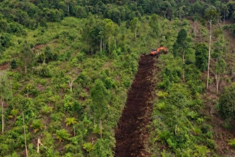 Perkuat pengendalian karhutla di Muba, PT RHM bangun sekat bakar 890 meter
