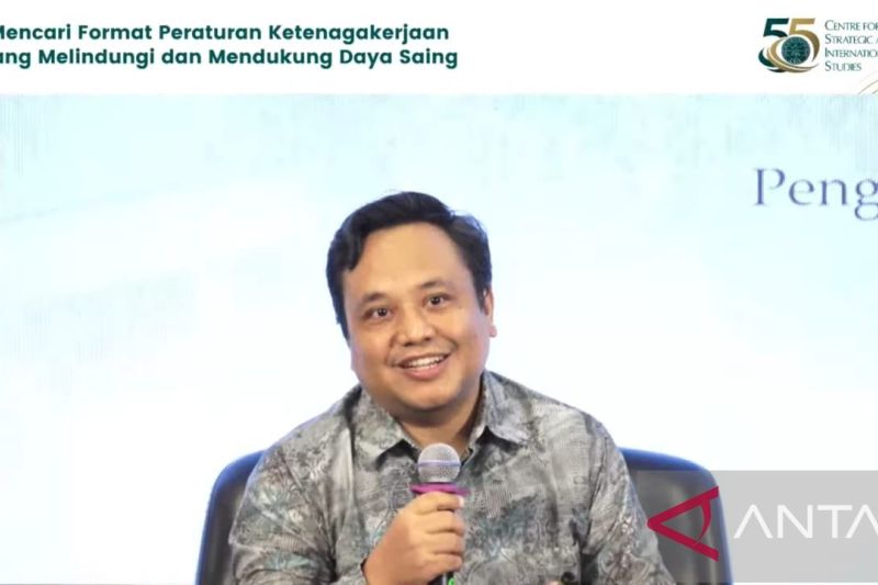 CSIS dorong RUU Ketenagakerjaan perluas kesempatan kerja sektor formal